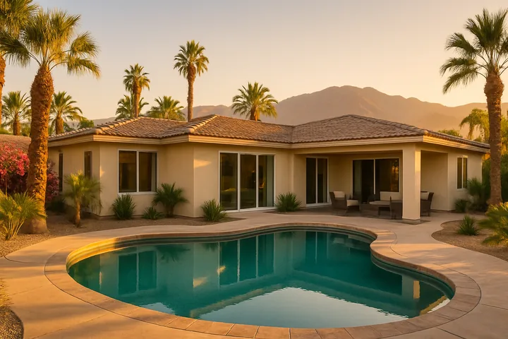 Rancho Mirage 3BR pool home Mission Hills STR